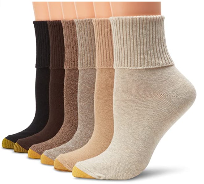 Gold Toe Cuff Socks (6-Pack)
