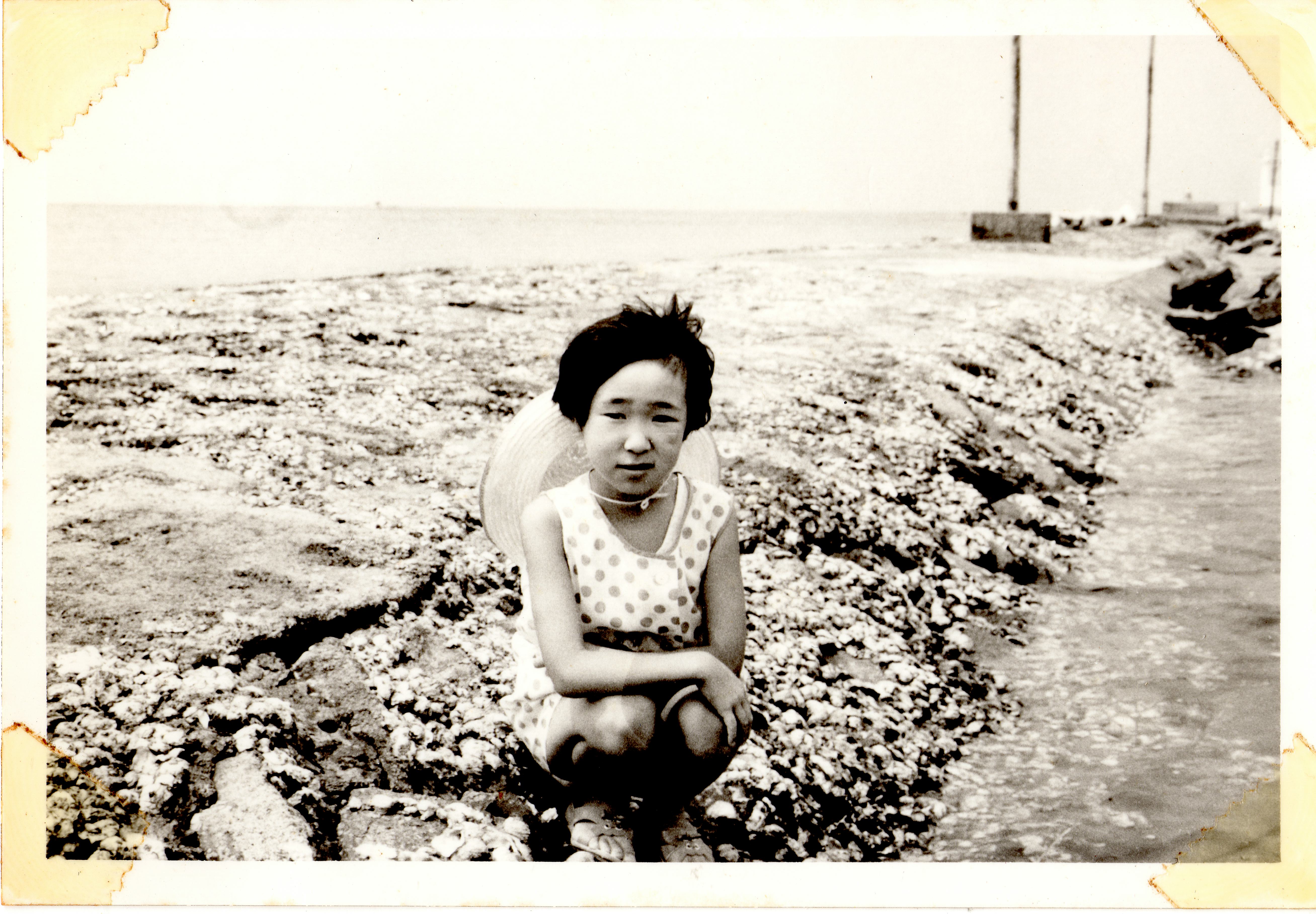 Photo of Kansho Aizawa as a child in Unsolved Mysteries' "Tsunami Spirits."