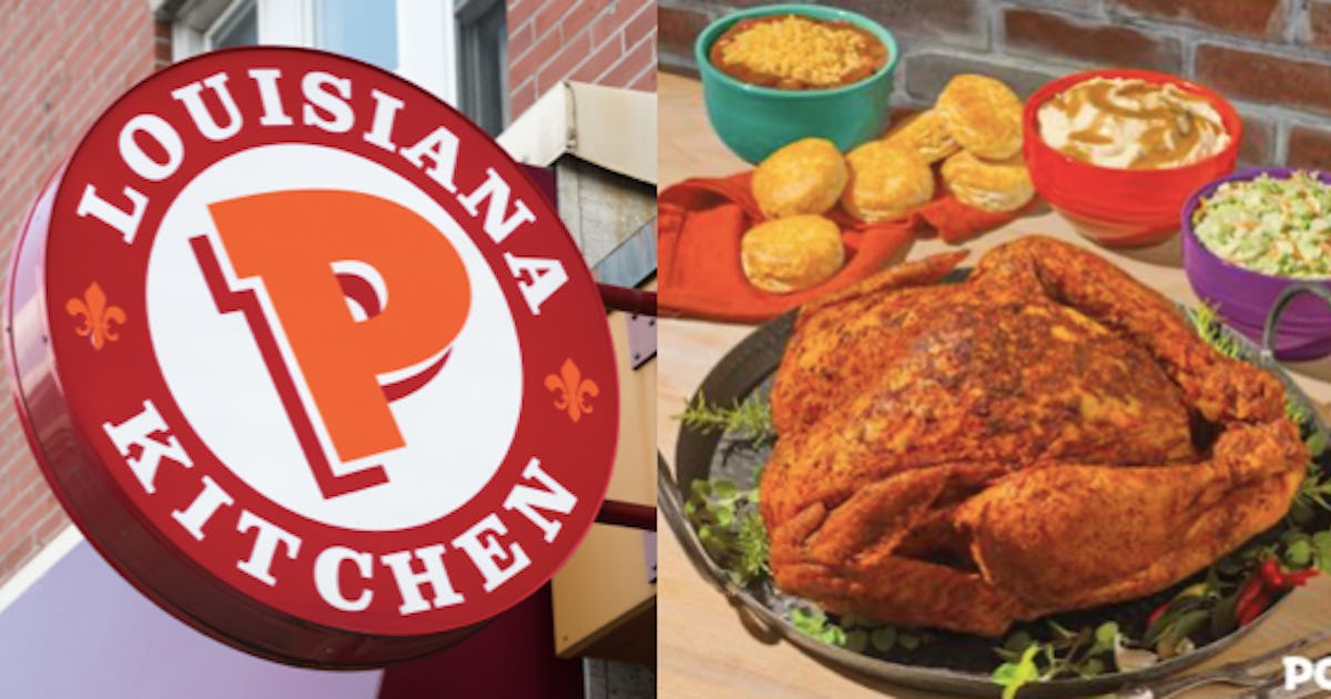Popeyes' Cajun Style Turkey Will Make It So Much Easier To Host