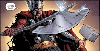 thor battle axe Jarnbjorn comics