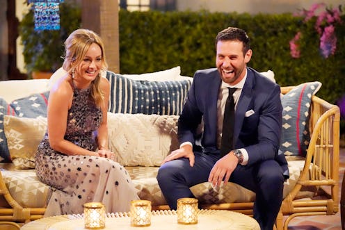 Jason Foster laughs with Clare Crawley on The Bachelorette via ABC Press Site