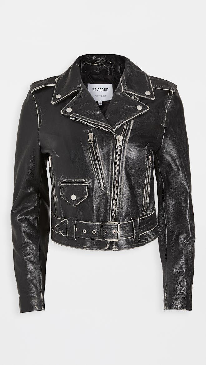 Leather Moto Jacket