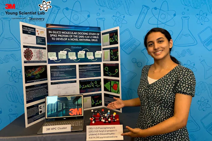 Anika Chebrolu is the winner of the 2020 3M Young Scientist Challenge.