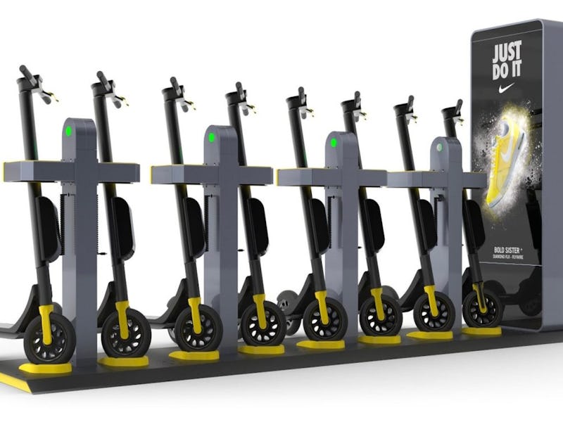 Swiftmile creates free, solar-powered e-bike charging stations.