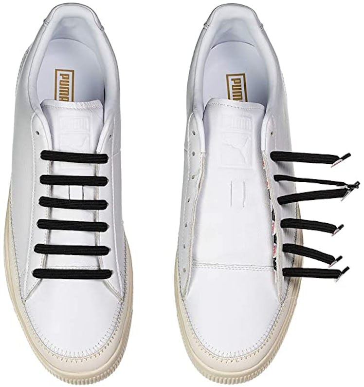 U-Lace Classic Woven No Tie Style Shoelaces Bundle (2-Pack)