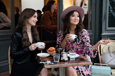 Lily Collins and Ashley Park in 'Emily in Paris'