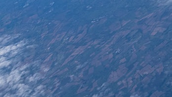 An image of Earth captured by a Sigma camera in the upper atmosphere. 