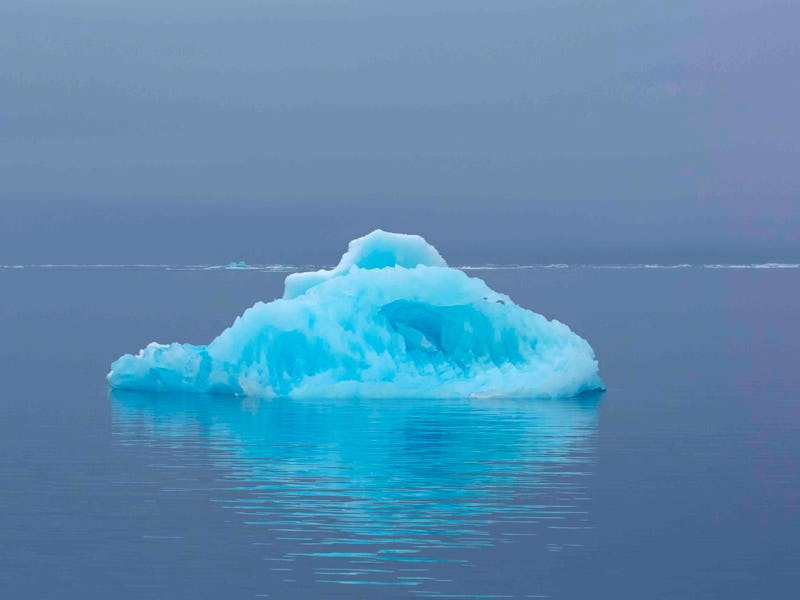 Arctic floating ice.