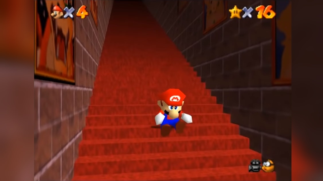 super mario 64 online cant get rid of character