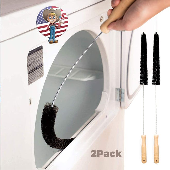 Holikme Dryer Vent Cleaning Brush (2-Pack)