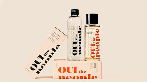 Oui The People The Big Reveal Toner and body oil.