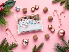 Here's where to get Stuffed Puffs' chocolate peppermint bark flavor. 