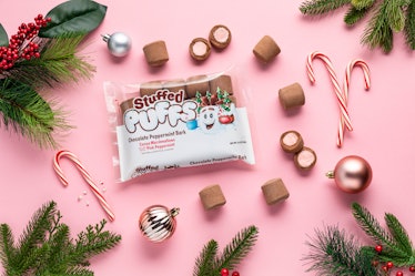 Here's where to get Stuffed Puffs' chocolate peppermint bark flavor. 