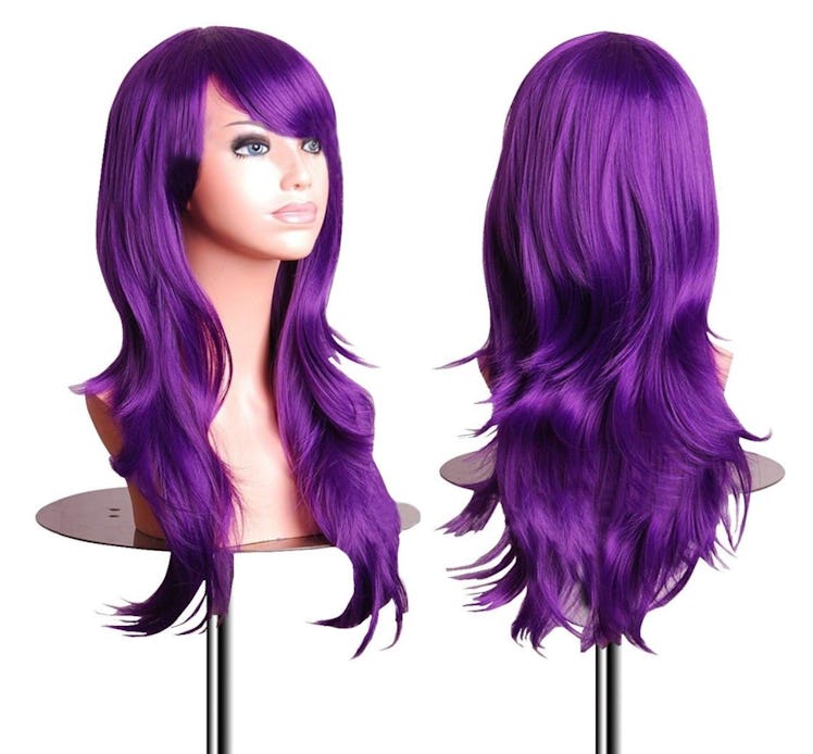 Cosplay Wig For Women in Purple