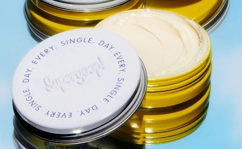 Supergoop!'s Cloud 9 100% Mineral Sun Balm in tin.