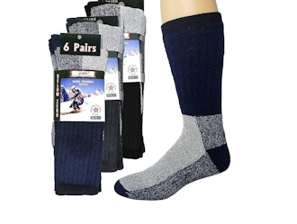Debra Weitzner Thermal Wool Socks (6 Pairs)