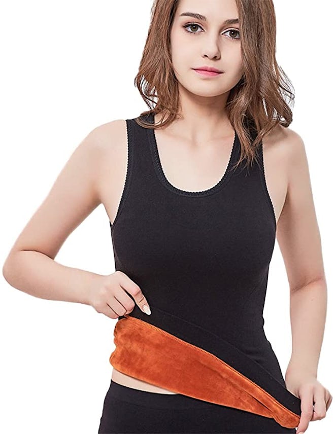 Aodrusa Thermal Fleece Lined Tank Top