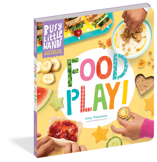 'Busy Little Hands: Food Play!' is a new cookbook for kids featuring no-cook recipes kids can make t...