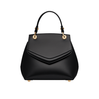 LOVE LETTER SMALL TOP HANDLE BAG BLACK