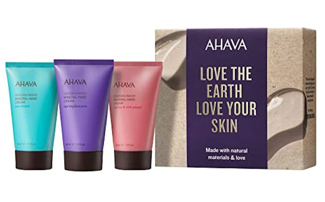 AHAVA Naturally Silky Hands Mineral Hand Cream Set 