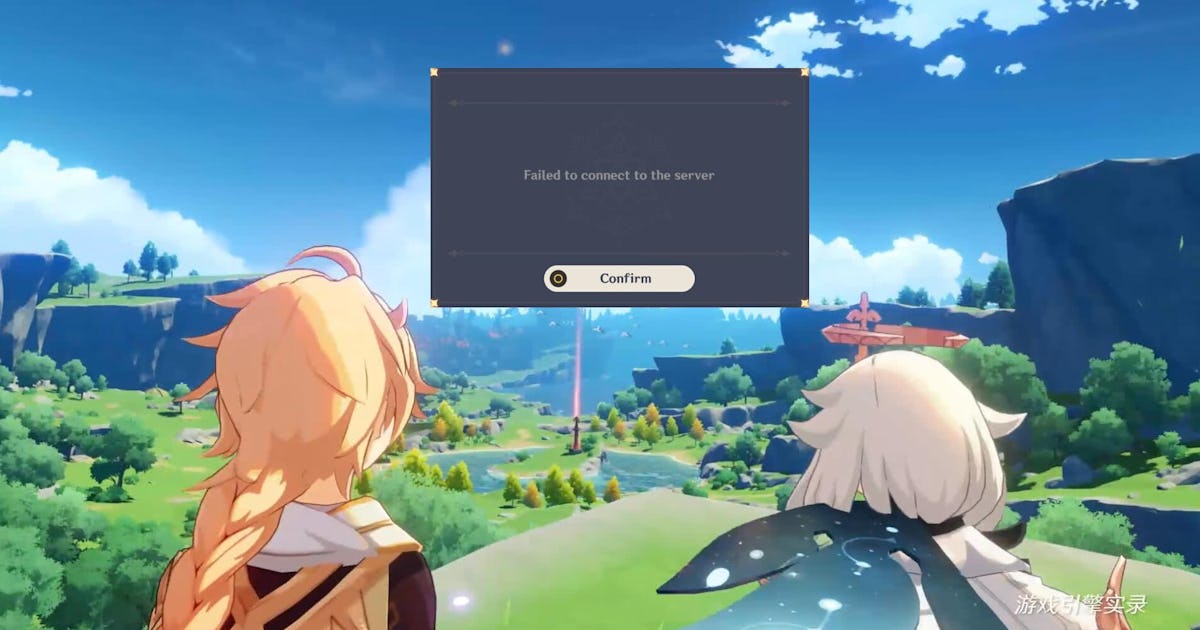 Genshin Impact Servers Down Not Working Failed To Connect Message Explained Genshin Impact Servers Down Not Working Failed To Connect Message Explained