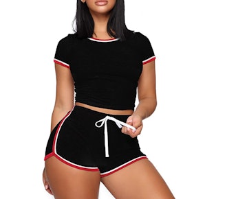 WIHOLL Sexy Active Two-Piece Tracksuit