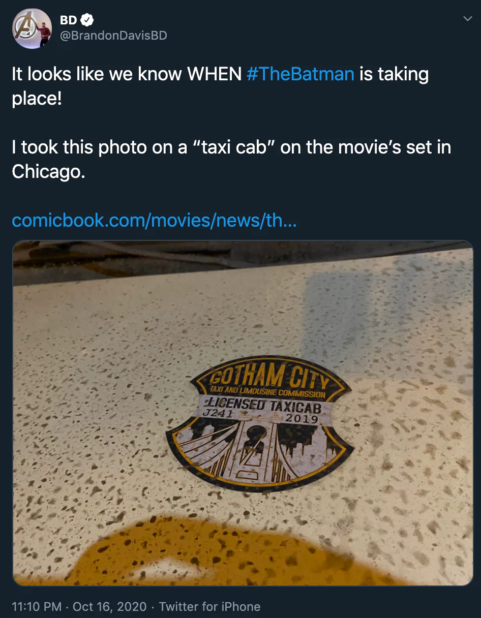 'The Batman' set photos reveal the movie is making one crucial mistake