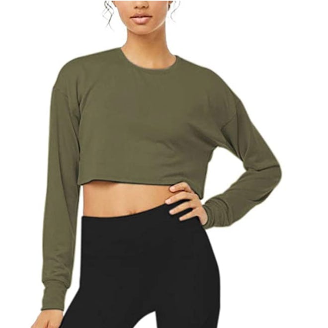 Bestisun Long-Sleeve Crop Top