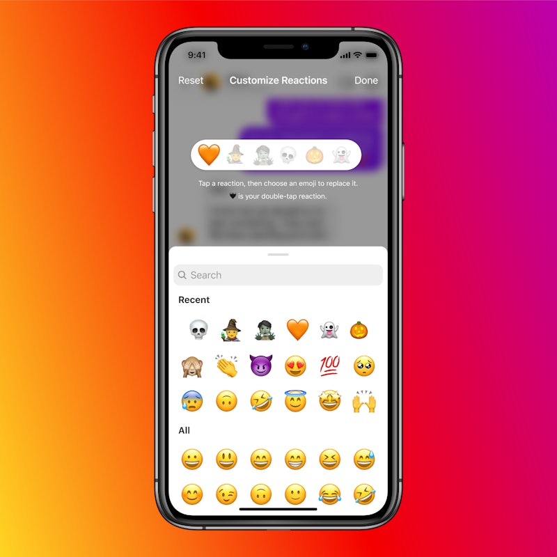 How To Use Custom Emoji Reactions In Your Instagram DMs
