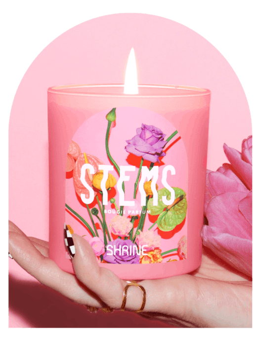 Shrine's Stems luxe home fragrance