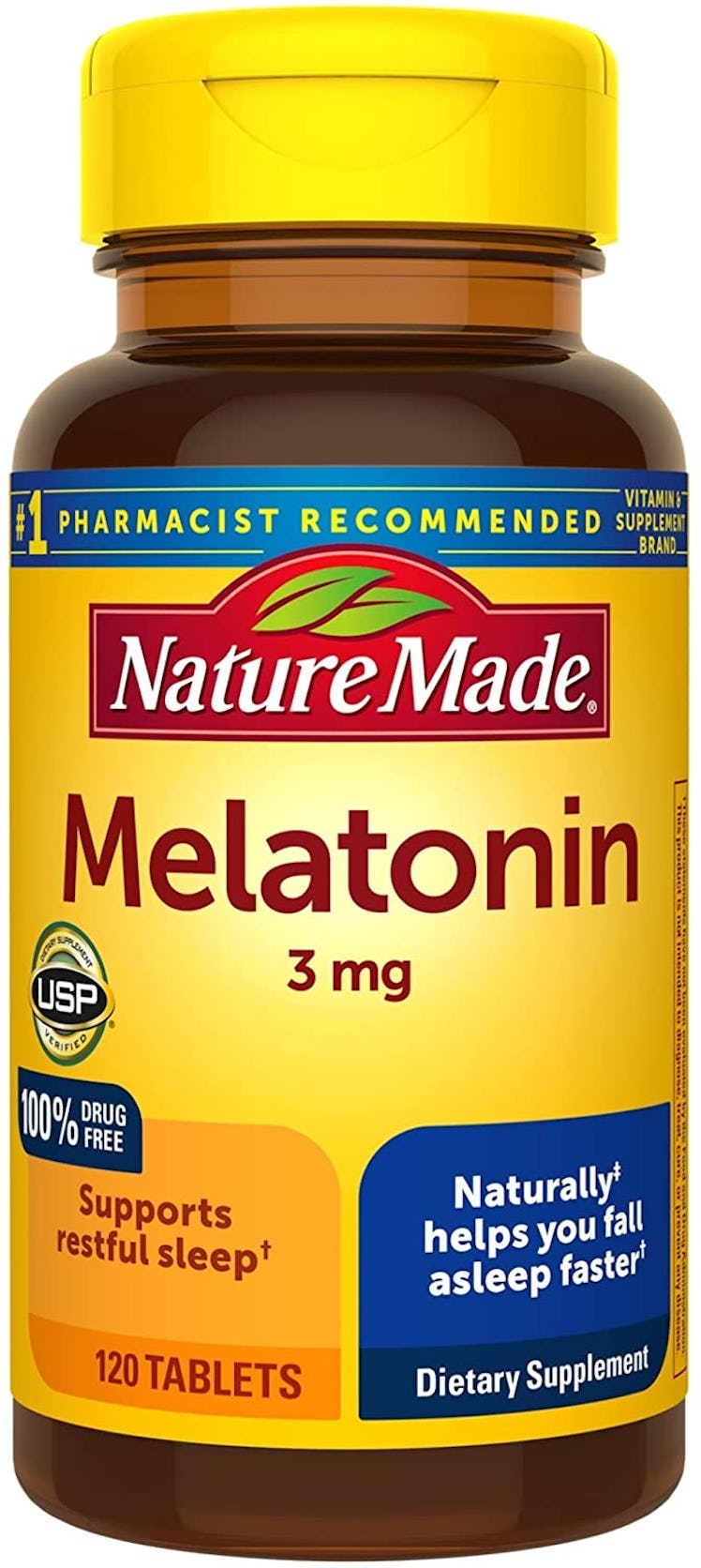 Nature Made Melatonin 3mg Tablets (120-Count)