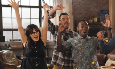 'The cast of 'New Girl' reunited for a voting PSA on Instagram.