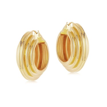 Lucy Williams Gold Hoops