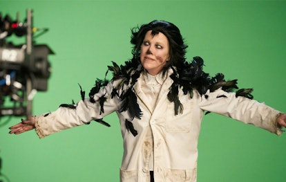 Moira's character Dr. Clara Mandrake on 'Schitt's Creek' makes a perfect Halloween costume.