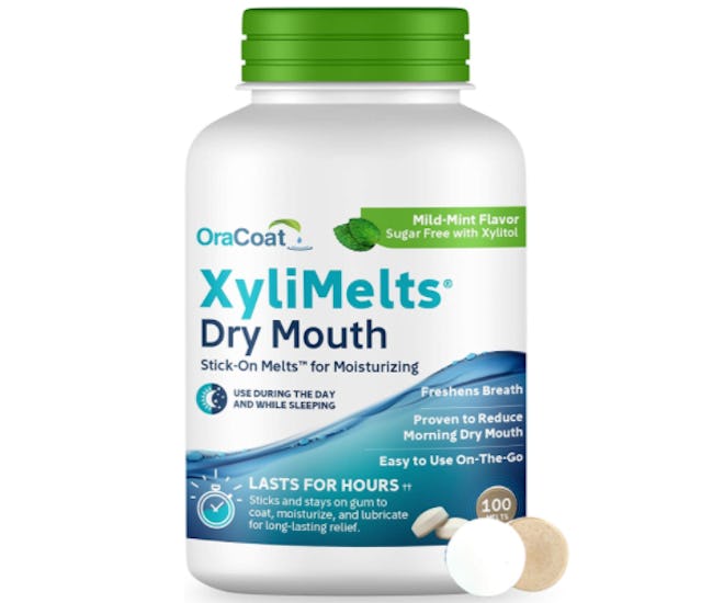 OraCoat XyliMelts Dry Mouth Relief Tablets (100-Count)