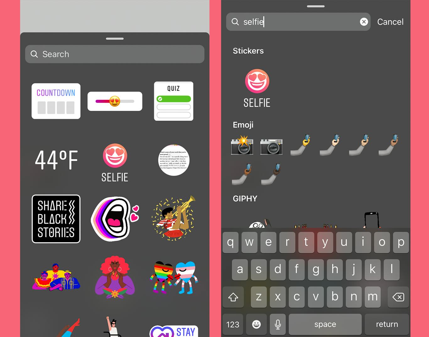 How To Send Selfie Stickers On Instagram Dm