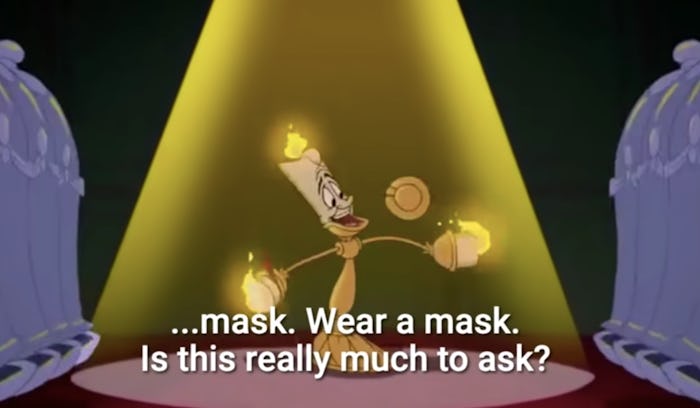 A new "Be Our Guest" parody has the internet cheering.