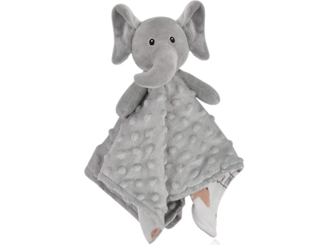 This BORITAR blanket is one of the best loveys for babies, and it has an interesting texture.
