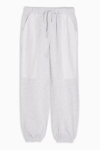 Topshop Reverse Brushed Joggers