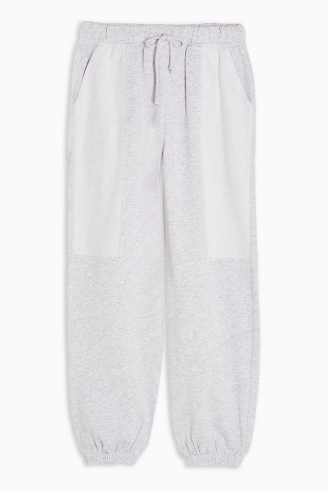 Topshop Reverse Brushed Joggers