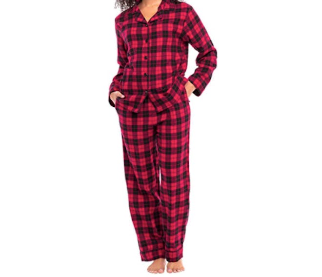 Alexander Del Rossa Cotton Flannel Pajama Set
