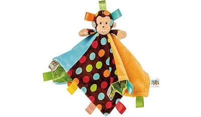 This Mary Meyer Taggies blanket is one of the best interactive loveys for babies.