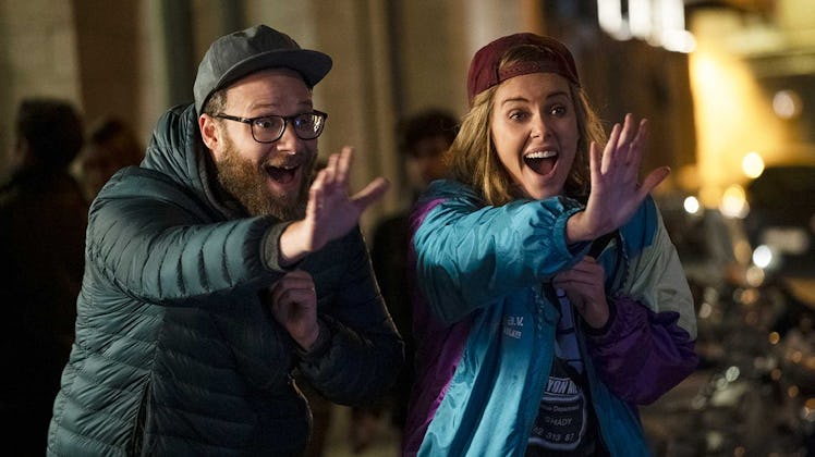 Seth Rogen and Charlize Theron in 'Long Shot'