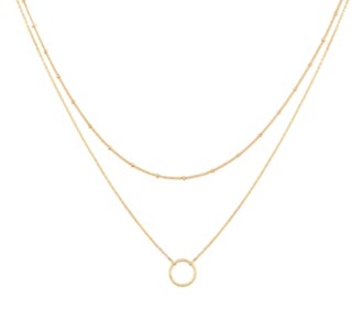 Mevecco Layered Necklace 