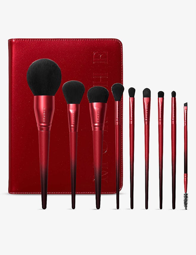 Morphe Royal Sweep 9-piece brush collection and case