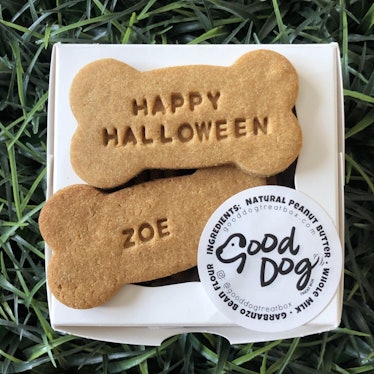 Personalized Halloween Dog Treat Boo Package