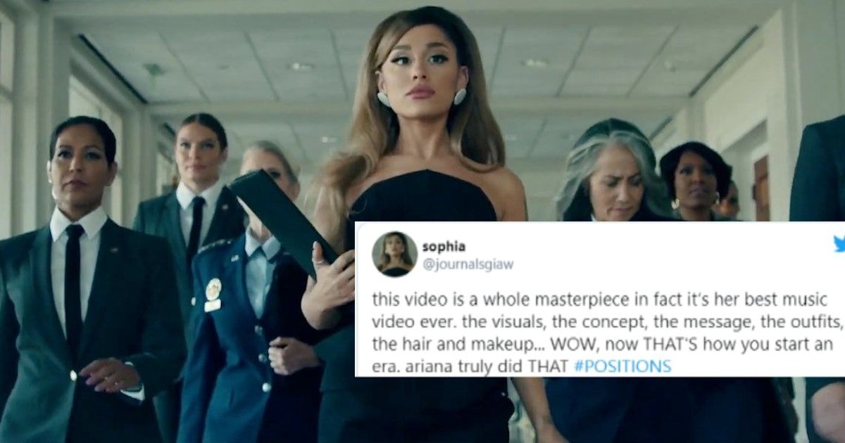 These Tweets About Ariana Grande S Positions Video Point Out A Deeper Meaning
