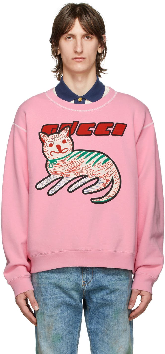 gucci cat sweatshirt