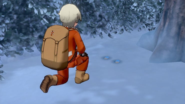 pokemon crown tundra footprints