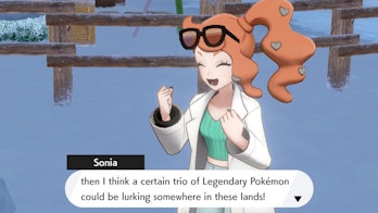 pokemon crown tundra professor sonia